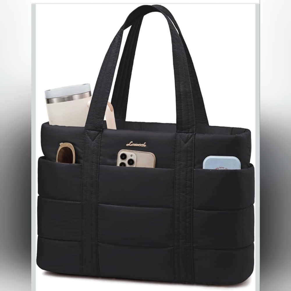 Lovevook Large Quilted Puffer Tote